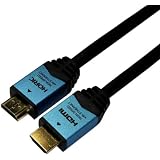 HORIC ハイスピードHDMIケーブル 1.5m イーサネット 3D 4KX2K解像度 フルHD 対応 金メッキ端子 HDM15-893BL