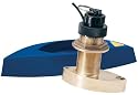 Cobra CM 610-002 Bronze Through Hull Triducer Connects to Cobra Marine Black Box Fishfinder