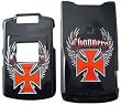 Chopper Cross Hard Case for Motorola RAZR V3xx Cell Phone