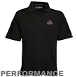 Cutter & Buck Ohio State Buckeyes Black DryTec Championship Polo