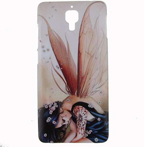 Jiayitong Pattern Design Hard Case For Xiaomi M4 Mi4 Protective Shell Cover Back Skin (Wing Girl)
