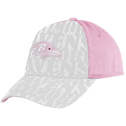 NFL Women's Fan Gear Team Color Slouch Adjustable Hat - EQ57W (Baltimore Ravens, One Size Fits All)