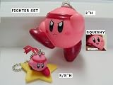 41 KqSmbFnL. SL160  Nintendo Kirby Keychain SET of 2 Fighter Kirby