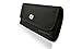 Horizontal Sideways Heavy Duty Rugged Canvas Belt Clip Case Cover Pouch Holster for Apple iPhone 4 & iPhone 4S * Fits with Otterbox Commuter & Defender & Reflex