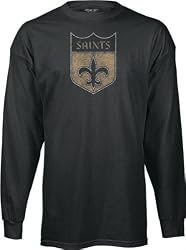 New Orleans Saints Classic NFL Throwback Logo Long Sleeve T-Shirt