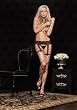 Jumbo Net Garterbelt Stockings(Black-One Size)