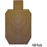 Law Enforcement Targets IDPA Official Competition Carbdoard Target 18.25x30.75 Inch 100 Per