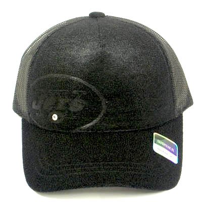 NFL NEW YORK JETS BLACK WOMEN REEBOK MESH HAT CAP NEW