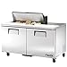 True 2-Door 10-Pan 15.5 Cu Ft S/S Sandwich & Salad Unit