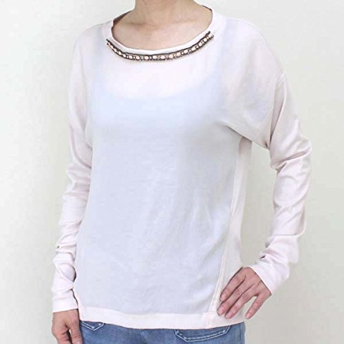 【ノーブランド品】ＭＡＲＣＣＡＩＮ マークケイン　ピンクブラウスカットソー