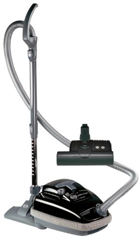 SEBO 9688AM Airbelt K3 Canister Vacuum with ET-1 Powerhead and Parquet Brush, Black
