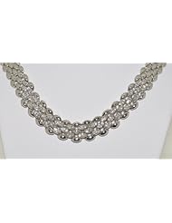 14K White Gold Diamond Necklace