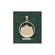 Davidson College Chambers Charm/Pendant -14K/10K, Stainless Steel or Gold Plated
