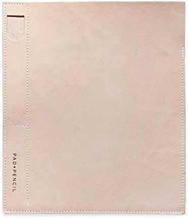 Pad &amp; Pencil Leather Sleeve for iPad Pro (12.9 inch) with Apple Pencil - Natural/White