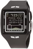 Vestal Men's BRG002 Brig Tide and Train Black and White Digital Polyurethane Surf Watch