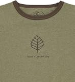 Life is good Men Green Day' Good Karma Organic Tshirt