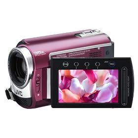 JVC Everio GZ-MG330 30 GB Hard Disk Drive Camcorder with 35x Optical Zoom (Red)