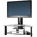 Notation Opus 2 Swivel Cantilever TV Stand for up to 50" -  Black