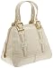 MAXX NEW YORK Bridle Patent Top Handle,Bone,