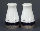 Noritake Crestwood Cobalt Platinum Salt and Pepper Set