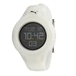 PUMA Women's PU910452003 Spin White Digital Watch
