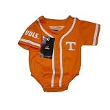 Tennessee Volunteers- University of- NCAA Baseball Infant/baby Onesie Jersey 18-24 months