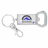 MLB Colorado Rockies Bottle Opener Key Ring