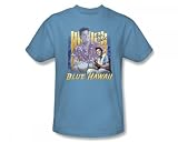 Elvis - Blue Hawaii Adult T-Shirt In Carolina Blue