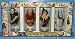 Wizard of Oz * 4 - 10 Oz Glasses * 6 Figures