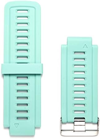 Fionatech Mint-green Silicone WristBand Strap For Garmin Epix GPS Navigator Mapping Multisport Watch