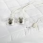 Sunbeam Basic Queen Heated Mattress Pad, White