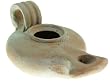 Aged Clay Oil Lamp