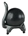 Gaiam Ergonomic Balance Ball Chair - Black
