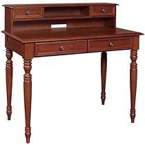 Hot Sale Home Styles 5527-162 Homestead Student Desk and Hutch, Distressed Warm Oak Finish