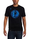 NBA Men's Dallas Mavericks Dirk Nowitzki Black Nickname Tee Shirt (Black, Medium)
