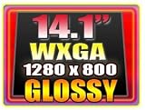 14.1 Inch Laptop LCD Screen WXGA TFT Notebook Display Panel GLOSSY