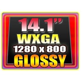 14.1 Inch Laptop LCD Screen WXGA TFT Notebook Display Panel GLOSSY by CHIMEI