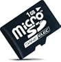 Dane-Elec - Flash memory card ( SD adapter included ) - 1 GB - microSD
