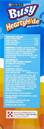 Busy Bone Heartyhide - Chicken - 5 oz