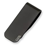 Stainless Steel Black Plated Money Clip