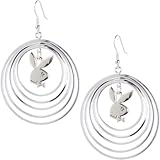 Officially Licensed PLAYBOY Circle Earrings