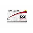 Top-Flite D2+ Distance Golf Balls (15 Pack, White)