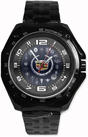 History of the Cadillac Logo Custom Snap on Black Model Sport Watch