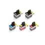 Brother Compatible LC41 5-Pack(2B/1C/1M/1Y) Ink Cartridge Value Pack - Brother MFC 210C,420cn,620cn,3240c,3340cn,5440cn,5840cn,1840c,2440c,1940cn