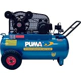 Puma Oil-Lube Belt Drive Single-Stage Portable Air Compressors - 2 HP, 20-Gallon, Horizontal, 5.5 CFM, Model# PK5020 (Misc.)