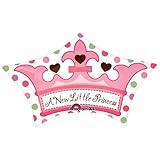 A New Little Princess Crown Shape 24" Mylar Balloon