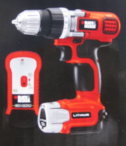 Black & Decker 12 Volt Lithium Drill/Driver with Stud Sensor Holds Charge for 18 Months