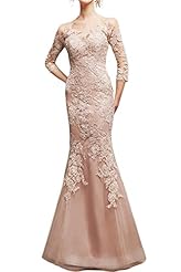 Charmeuse/Tulle Mermaid Applique Evening Dress/Bridesmaid Dress 
