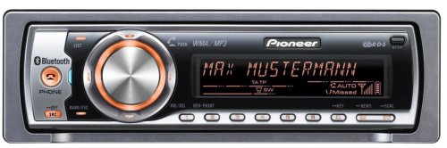 Childrens Toyshop  Electronics : Pioneer DEH-P65BT BLUETOOTH ENABLED CD TUNER, 10 COLOUR DISPLAY, 10 COLOUR ILLUMINATION