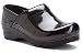 Sanita Women's Professional Pearl Clog,Black Patent,36 EU/5.5-6 M US